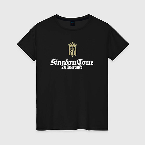 Женская футболка Kingdom Come / Черный – фото 1