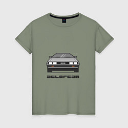 Женская футболка DeLorean