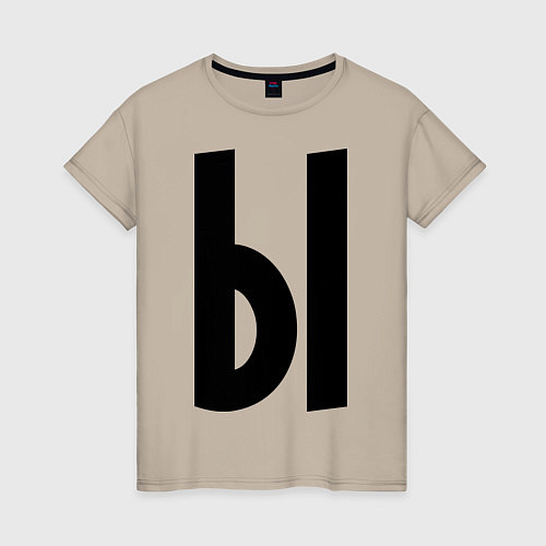 Женская футболка Мы (Ы) / Миндальный – фото 1