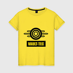 Женская футболка Vault-tec