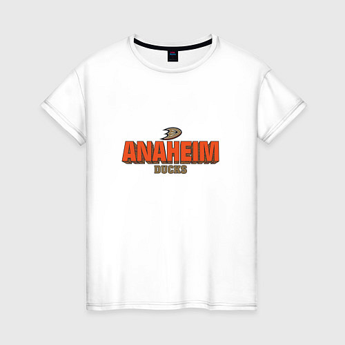 Женская футболка Anaheim Ducks / Белый – фото 1