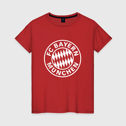 Женская футболка FC Bayern Munchen / Красный – фото 1