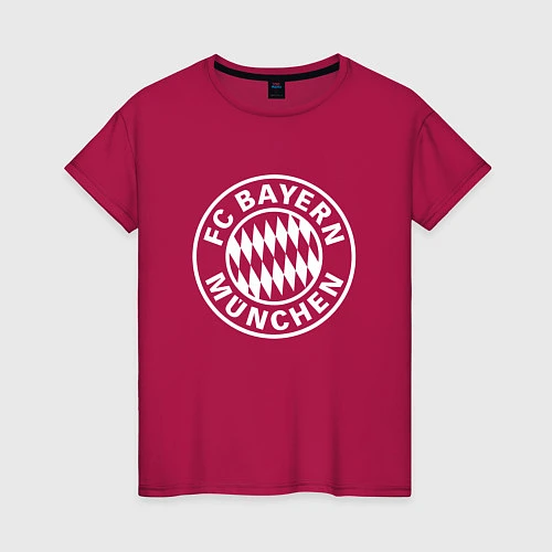 Женская футболка FC Bayern Munchen / Маджента – фото 1