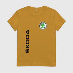 Женская футболка Skoda Style