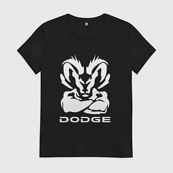 Женская футболка Dodge