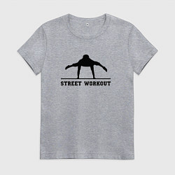 Женская футболка Street workout v