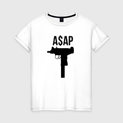 Женская футболка ASAP Gangster