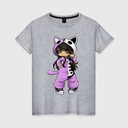 Женская футболка Aphmau as a Cat