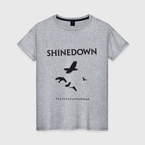 Женская футболка Shinedown: Sound of Madness / Меланж – фото 1