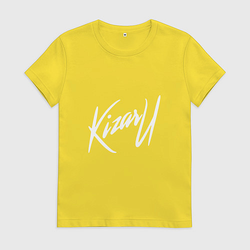 Женская футболка Kizaru / Желтый – фото 1