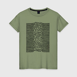 Женская футболка Unknown Pleasures