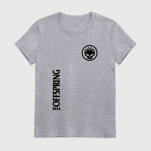 Женская футболка The Offspring / Меланж – фото 1