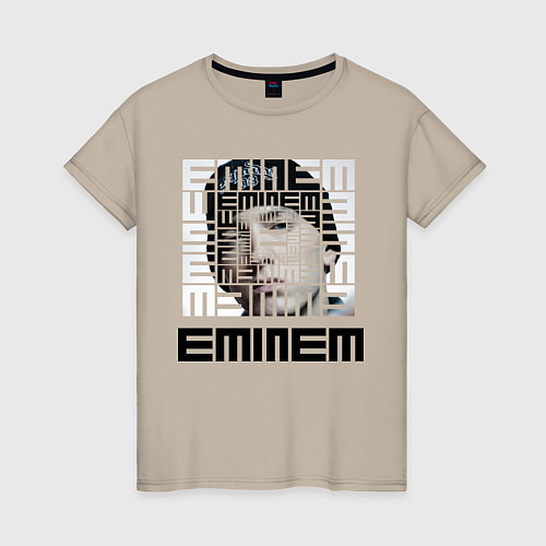 Женская футболка Eminem labyrinth / Миндальный – фото 1