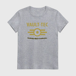 Женская футболка Vault Tec