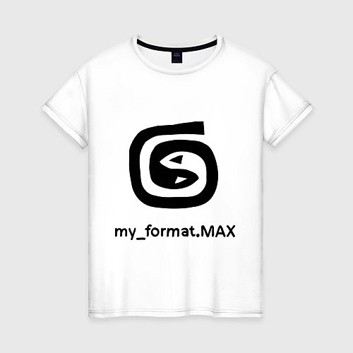 Женская футболка 3D Max / Белый – фото 1