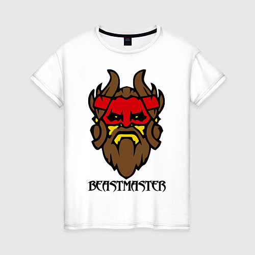 Женская футболка Beastmaster / Белый – фото 1