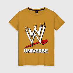 Женская футболка WWE universe