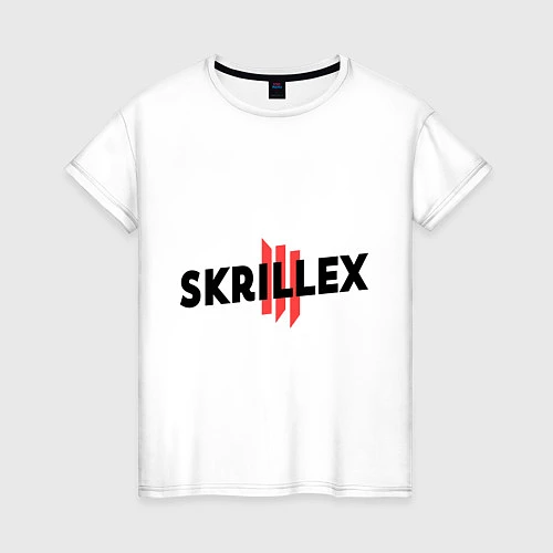 Женская футболка Skrillex III / Белый – фото 1