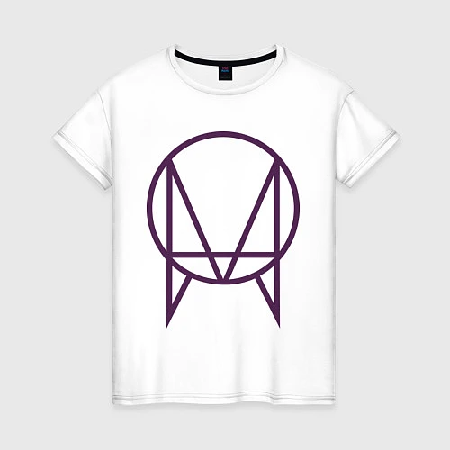 Женская футболка Skrillex Symbol / Белый – фото 1