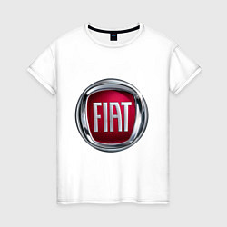 Женская футболка FIAT logo