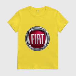 Женская футболка FIAT logo