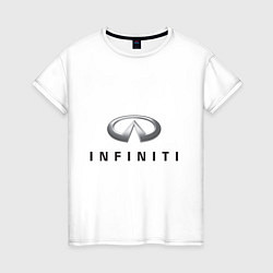 Женская футболка Logo Infiniti