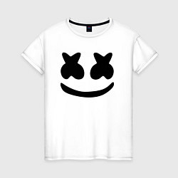 Женская футболка Marshmello