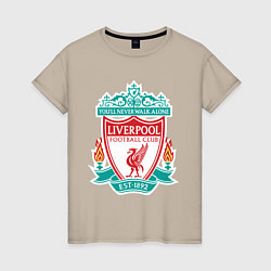 Женская футболка Liverpool FC