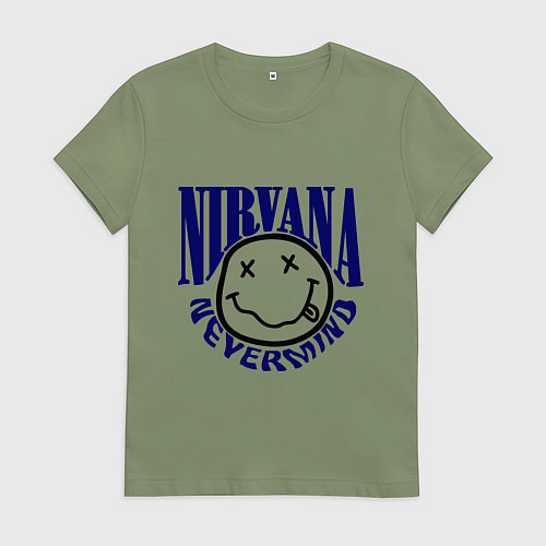 Женская футболка Nevermind Nirvana / Авокадо – фото 1