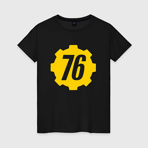Женская футболка 76 Gears / Черный – фото 1