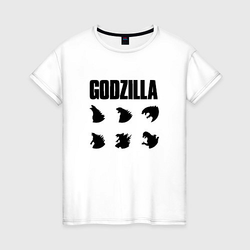Женская футболка Godzilla Mood / Белый – фото 1