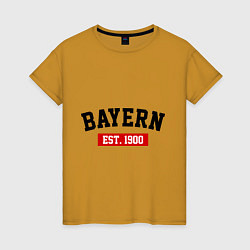 Женская футболка FC Bayern Est. 1900