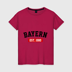 Женская футболка FC Bayern Est. 1900