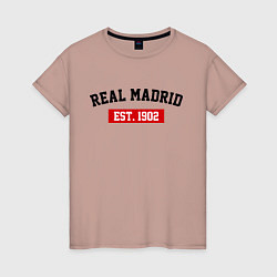 Женская футболка FC Real Madrid Est. 1902