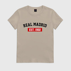 Женская футболка FC Real Madrid Est. 1902