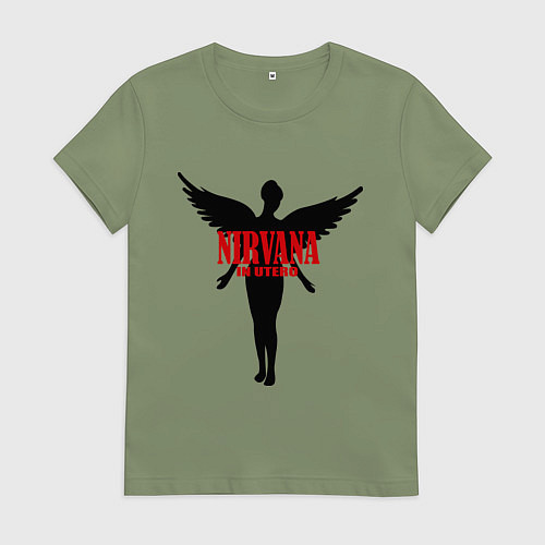 Женская футболка Nirvana: In Utero / Авокадо – фото 1