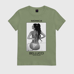 Женская футболка Monica Bellucci: Donna Famosa