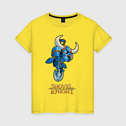 Женская футболка Shovel Knight