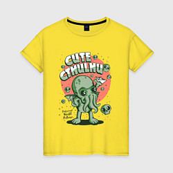 Женская футболка Cute Cthulhu