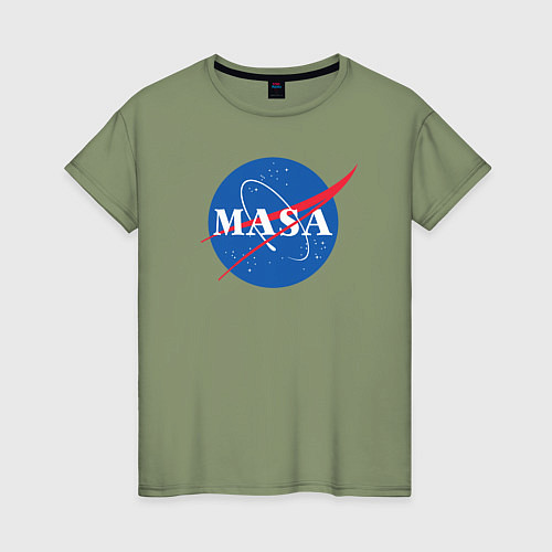 Женская футболка NASA: Masa / Авокадо – фото 1