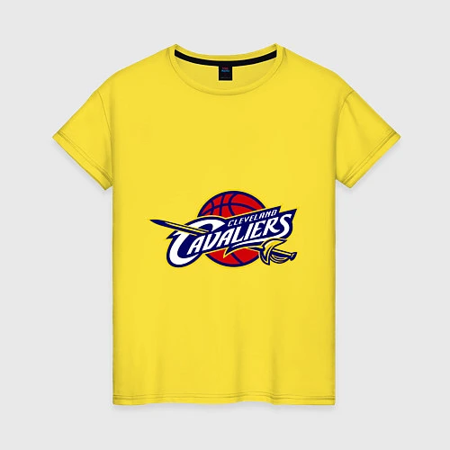 Женская футболка Cleveland / Желтый – фото 1