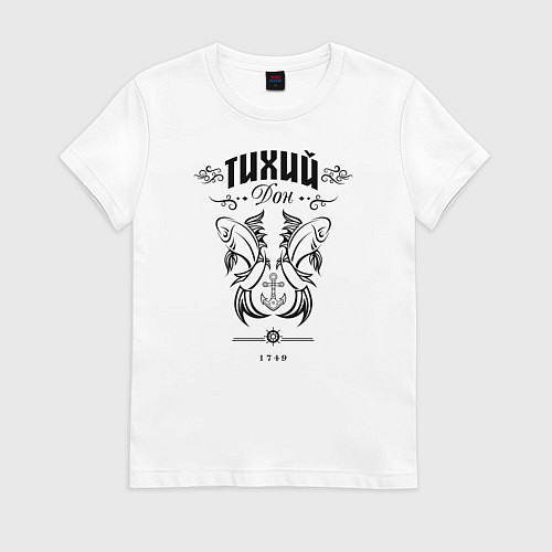 Женская футболка Тихий Дон 1749 / Белый – фото 1