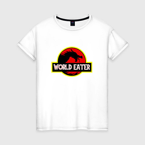 Женская футболка TES: World Eater / Белый – фото 1