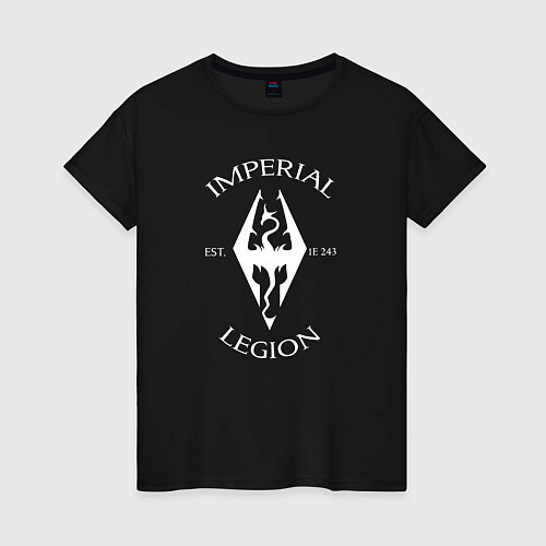 Женская футболка TES: Imperial Legion / Черный – фото 1