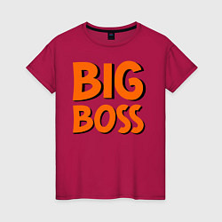 Женская футболка Big Boss
