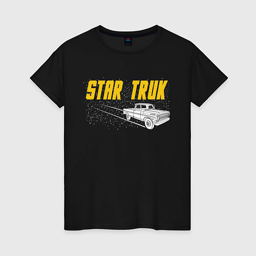 Женская футболка Star Truk / Черный – фото 1