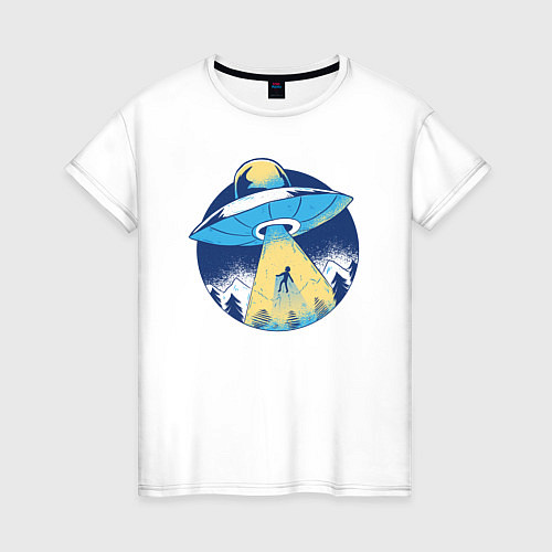 Женская футболка Пришельцы / Белый – фото 1