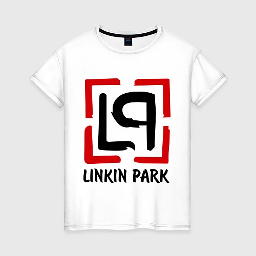 Женская футболка Linkin park / Белый – фото 1