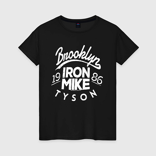 Женская футболка Brooklyn: Iron Mike / Черный – фото 1