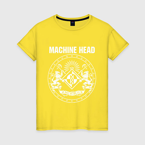 Женская футболка Machine Head MCMXCII / Желтый – фото 1